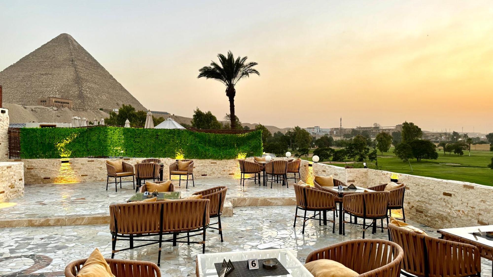 Golf Pyramids View Hotel Kafrat al Jabal Exterior photo